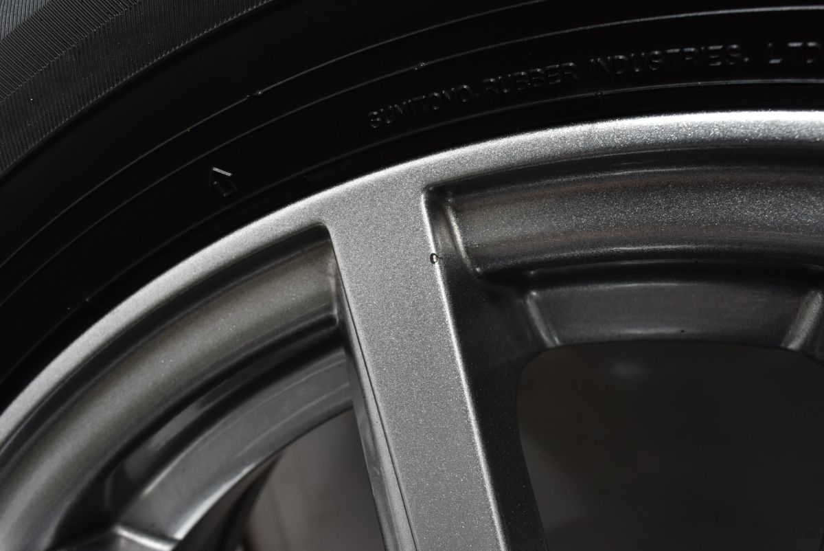 【程度良好品】SR 15in 5.5J +42 PCD100 ダンロップ ウィンターマックス WM02 185/65R15 フィールダー アクア ノート MAZDA2 デミオ