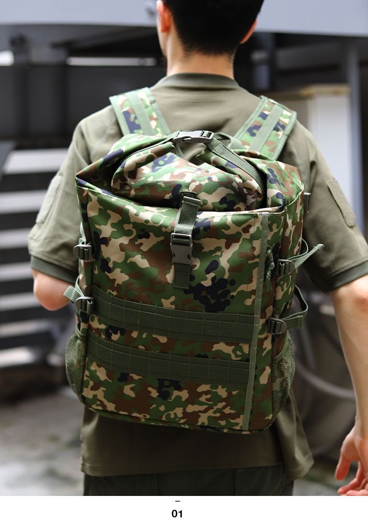 自衛隊 グッズ 陸自迷彩 リュック 防水 大容量 バックパック 特大