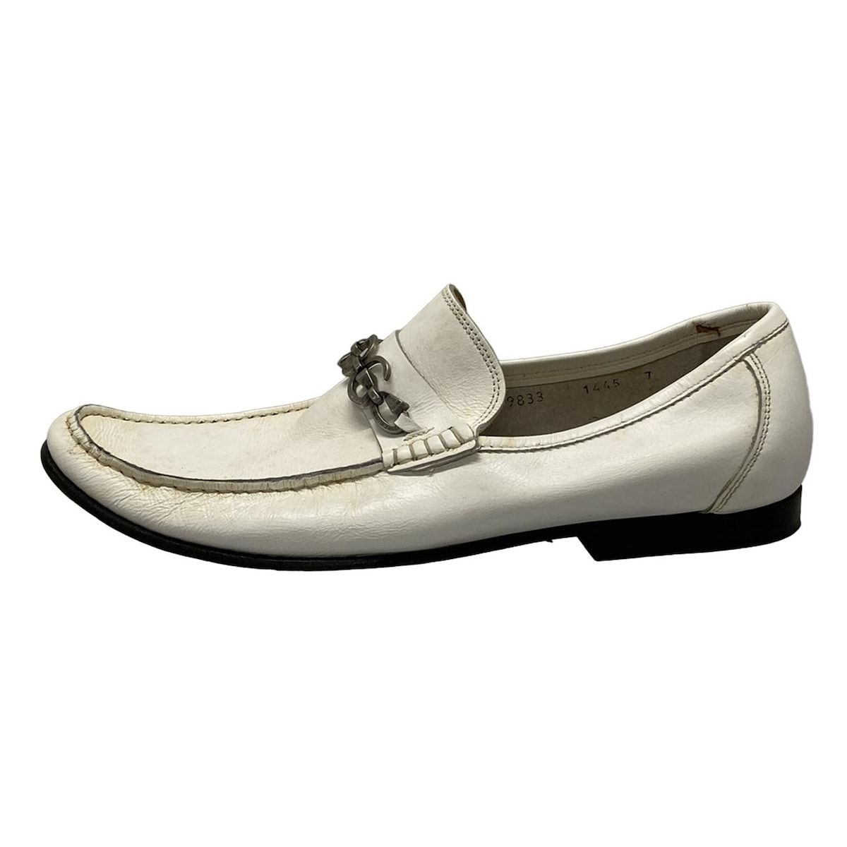 DOLCE-GABBANA ドルチェアンドガッバーナ ローファー 7 - 白 レザー