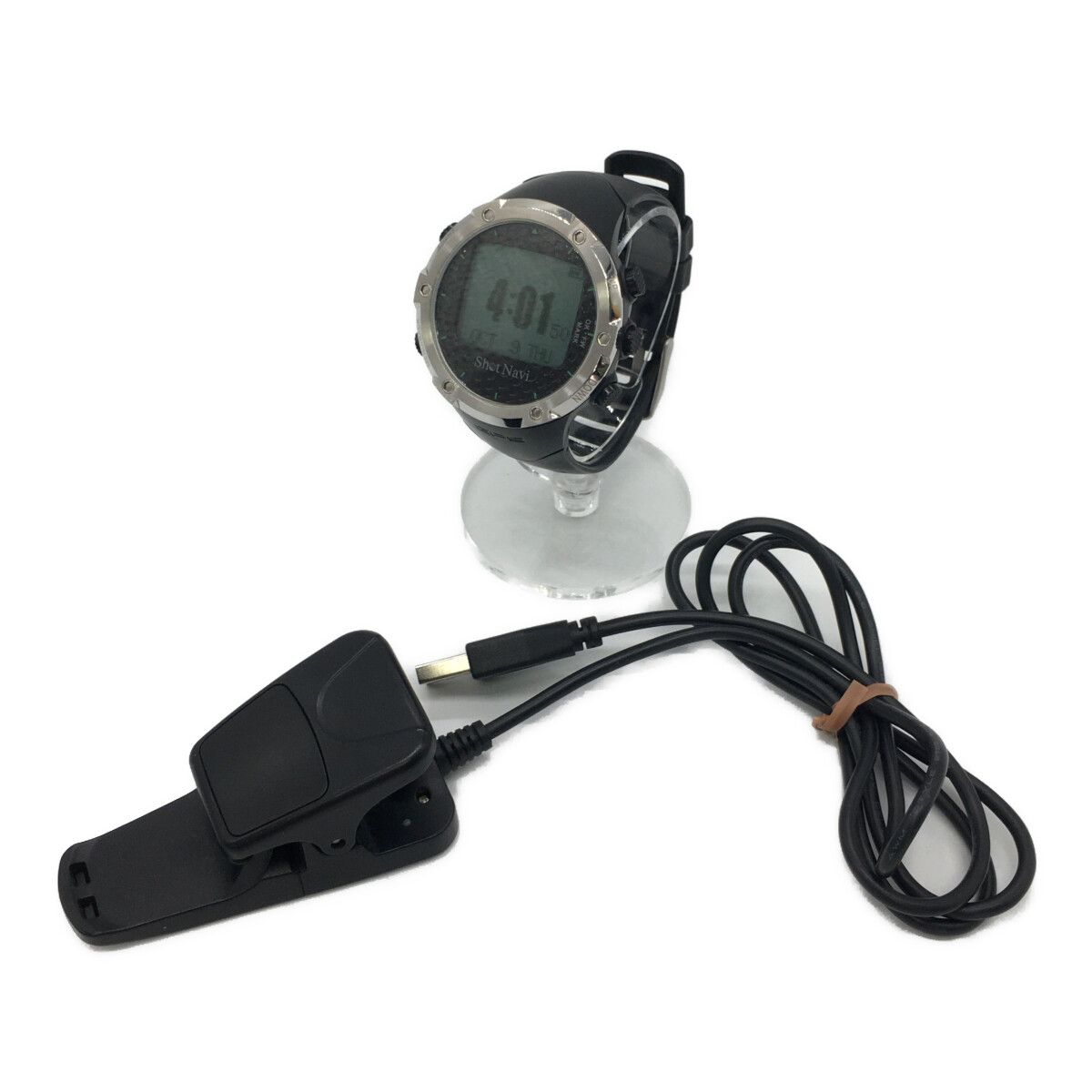 中古 ゴルフナビ 黒 ショットナビ ShotNavi W1-FW 距離計