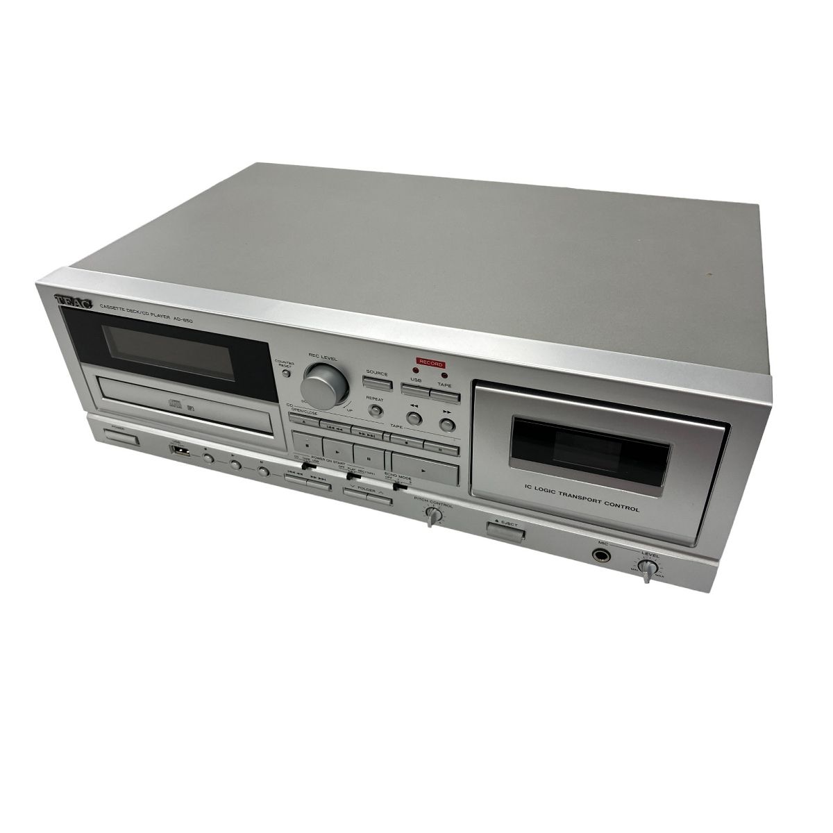 TEAC ティアック AD-850 カセットデッキ CDプレイヤー 音響機材 オーディオ ジャンク S8999924 - メルカリ