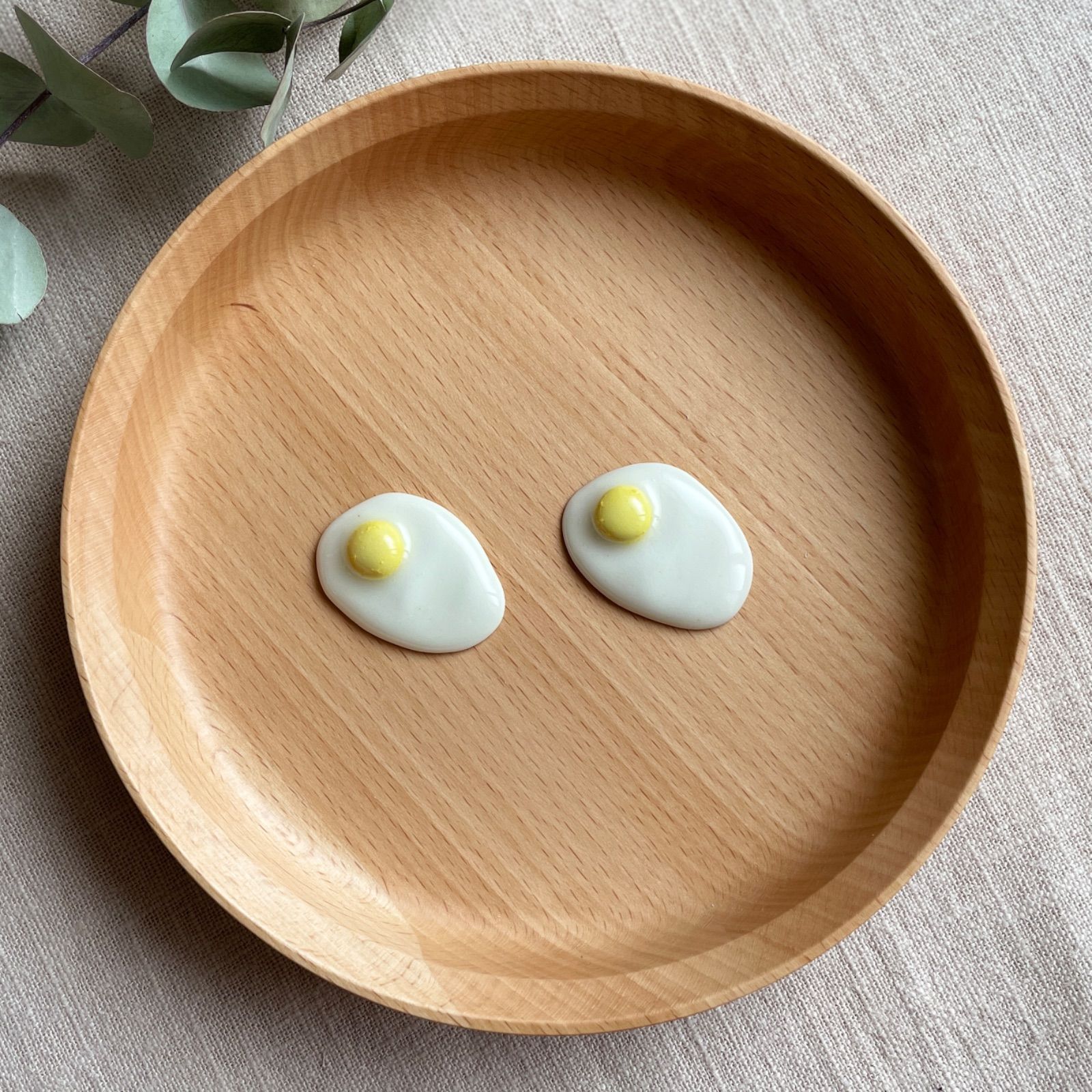 大阪買い《箸置き》目玉焼き2個セット︎テーブルコーディネート︎食卓 テーブル用品