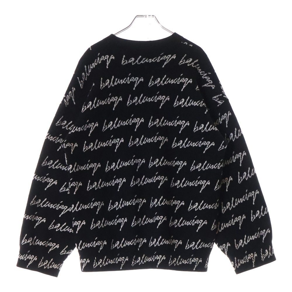 バレンシアニットトップス BALENCIAGA（バレンシアガ）ニット・セーター 黒 サイズ:M