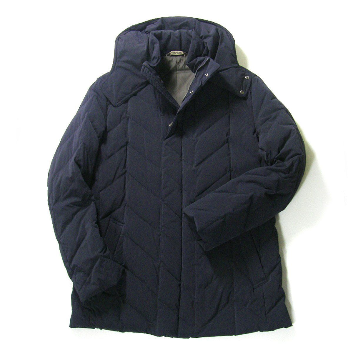 新品】 ILFARO ／ イルファーロ 軽量 ダウンジャケット フード付き 