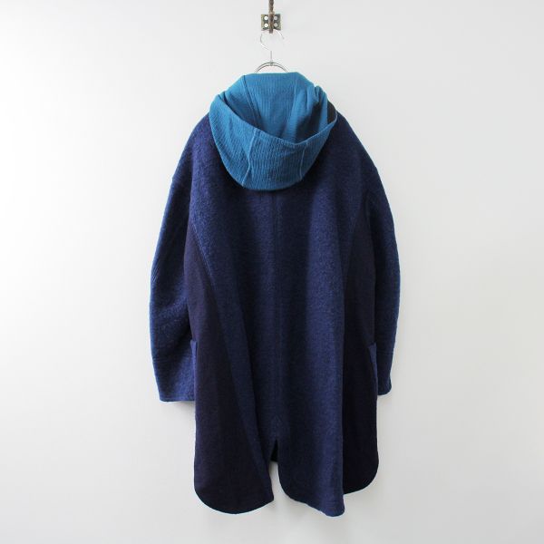 2019AW センソユニコ ann吉 あんきち 2WAY レイヤード調 縮絨 ウール 