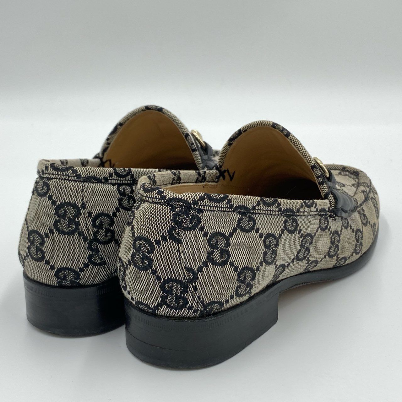 5h29 《美品》 GUCCI グッチ ホースビット GGシグネチャー