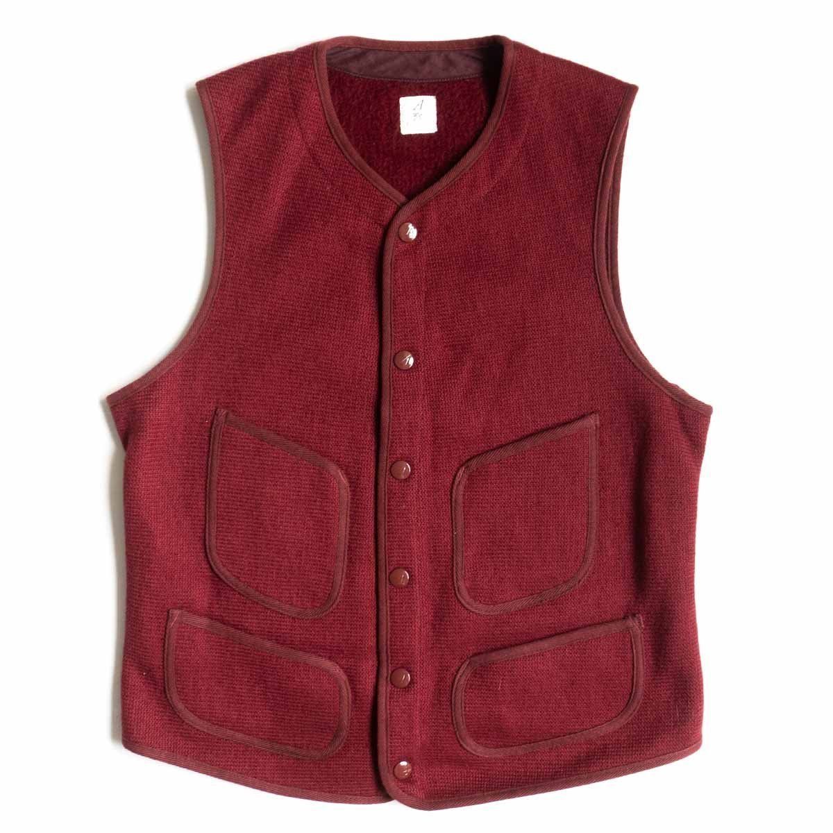 美品】 ANATOMICA 【BROWN'S BEACH CLOTH VEST】38 ブラウンズ ビーチ 