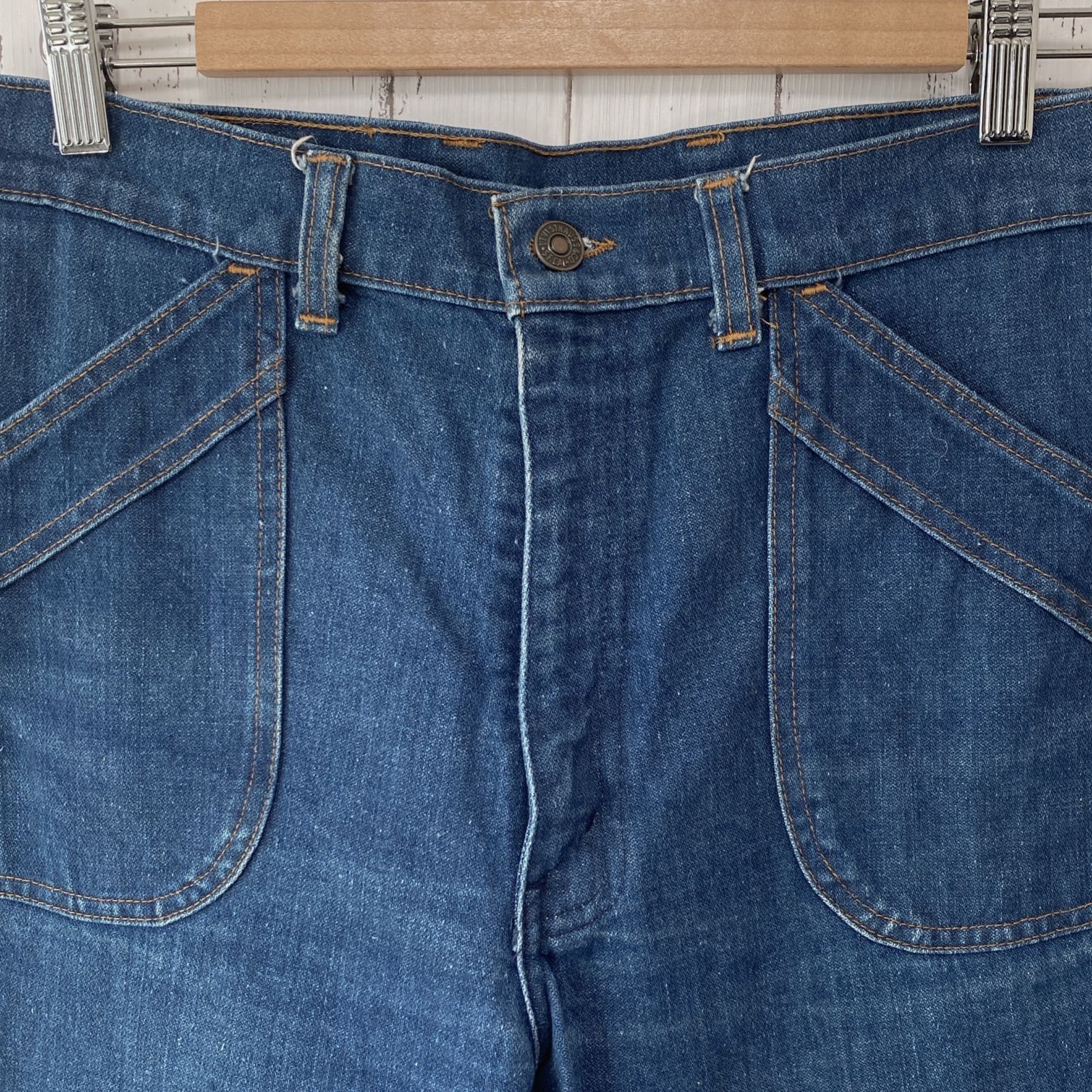 希少　ヴィンテージ　Levi's　リーバイス　631-7717 ブーツカット　デニムパンツ　W33