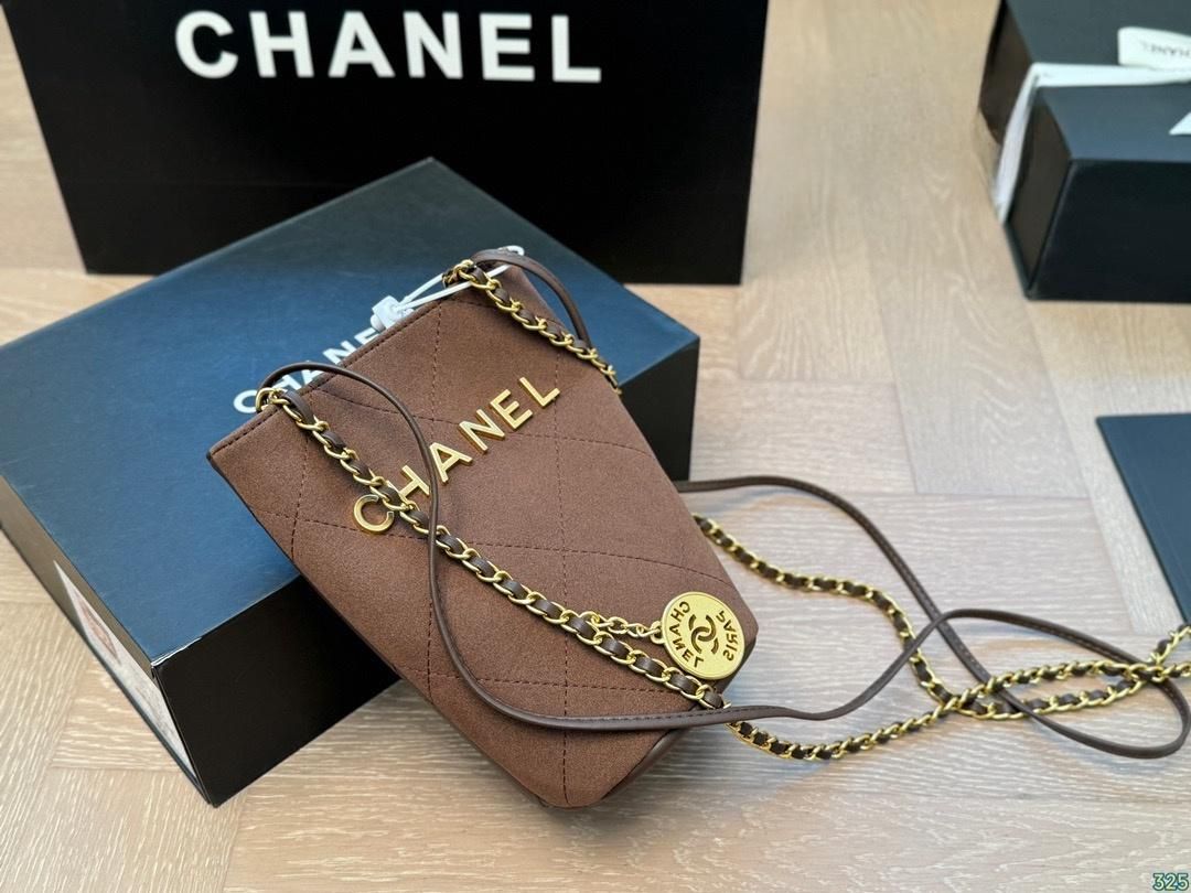 CHANELシャネルの新作ハイエンド小型バケットバッグ - メルカリ