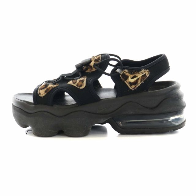 ナイキ NIKE AIR MAX KOKO SANDAL エアマックス ココ サンダル スポーツサンダル ハラコ レオパード ヒョウ柄 厚底  C18798-004 靴 シューズ US10 27cm 大きいサイズ 黒 ブラック /DK - メルカリ