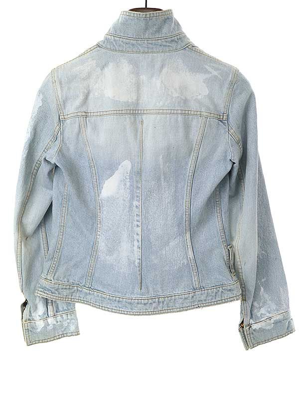 DOLCE&GABBANA ドルチェ＆ガッバーナ 2002SS 裏地レオパードペンキ加工