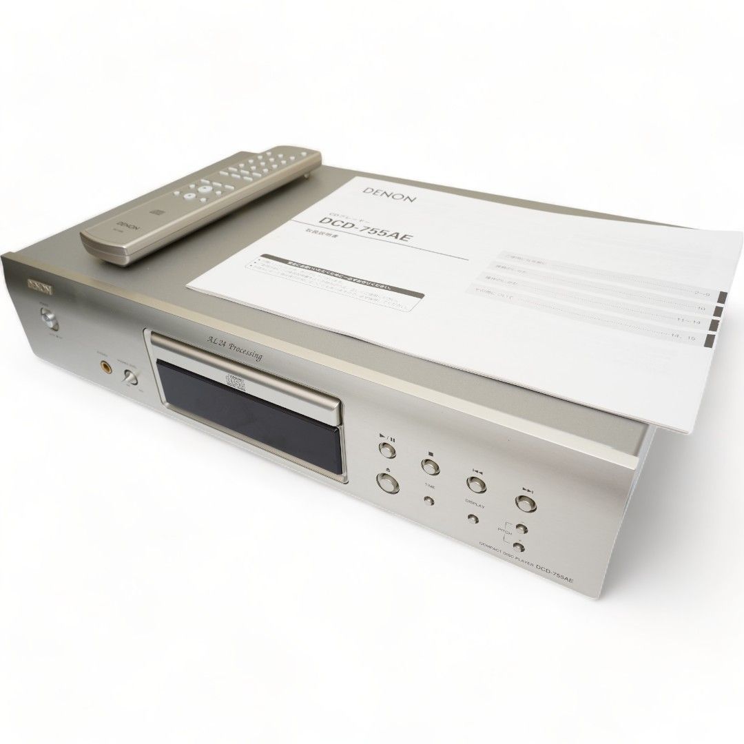 極美品】DENON デノン DCD-755AE リモコン付き まちがい