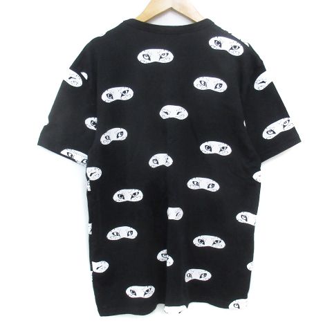 メゾンキツネ Tシャツ 半袖 クルーネック プリントTシャツ メンズ KM00105 KJ0008 Maison Kitsune (メゾン キツネ) キツネ刺繍 クルーネック 半袖 T