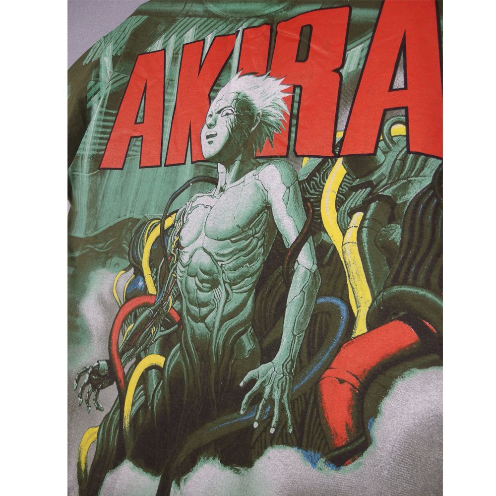 186 AKIRA アキラ アニメ Tシャツ 美品 USA製 カーキ Lサイズ 186 AKIRA アキラ アニメ Tシャツ 美品 USA製 カーキ Lサイズ