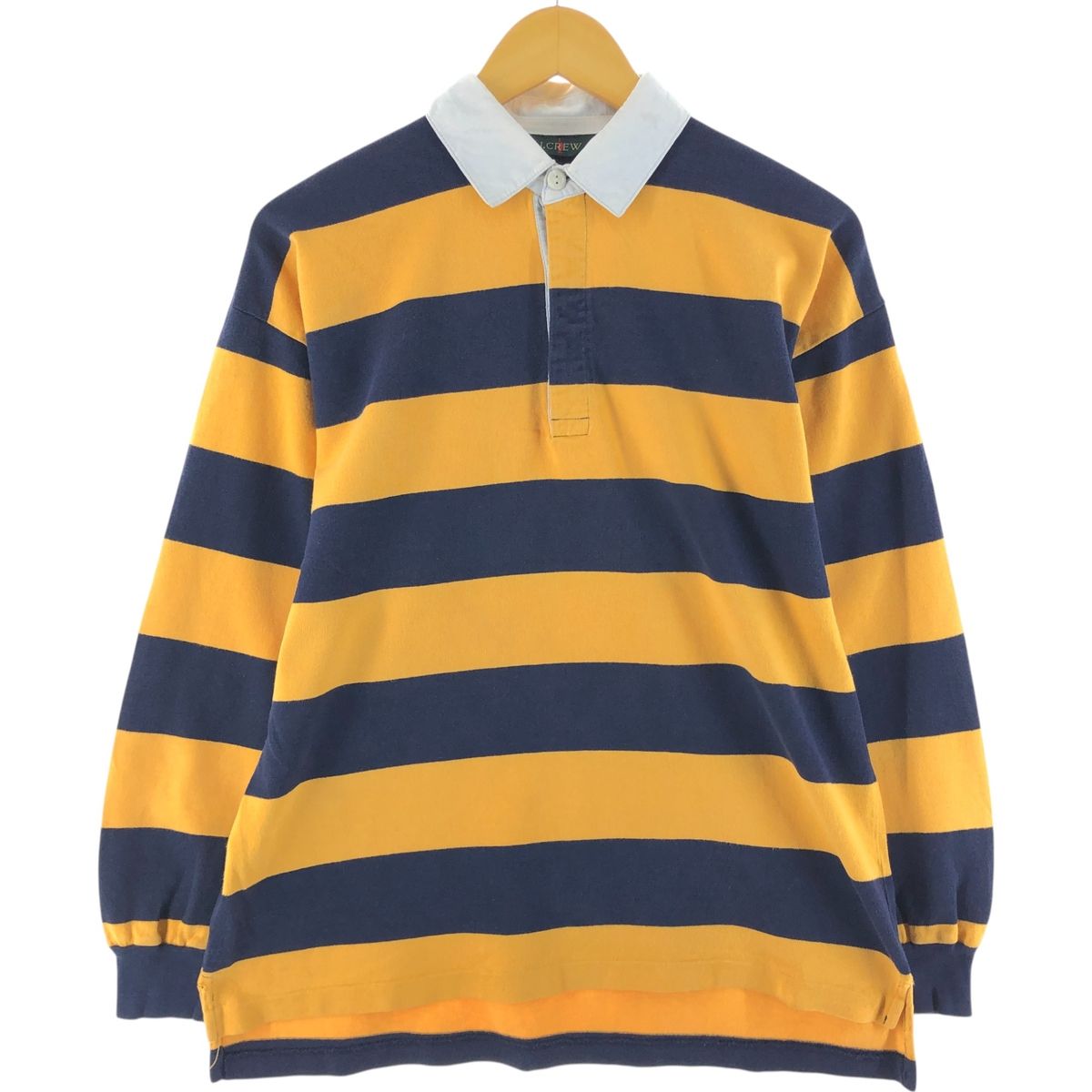 新品 ９０’Sのクールな88 NORTH ラガーシャツ 黄色 レア90’s 新品 88 NORTH ラガーシャツ 黄色 レア90's