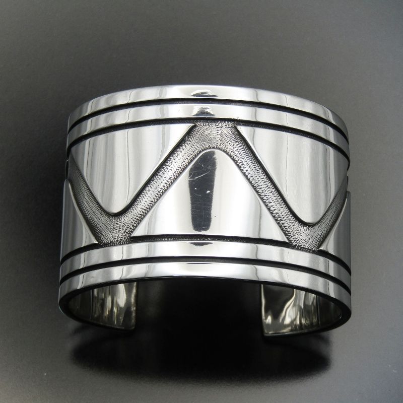 Virgil Ortiz コチティ バングル レイン ウォーター 925 カフ ブレスレット ヴァージルオルティス