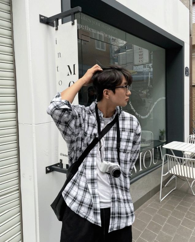 [COSYHARU公式] Simon Check Overshirt 関税・送料込み COSYHARU】Simon Check Overshirt (COSYHARU/シャツ) 97720777