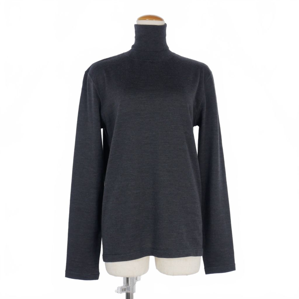 10 JIL SANDER カシミアニットセーター 38 パープル - メルカリ