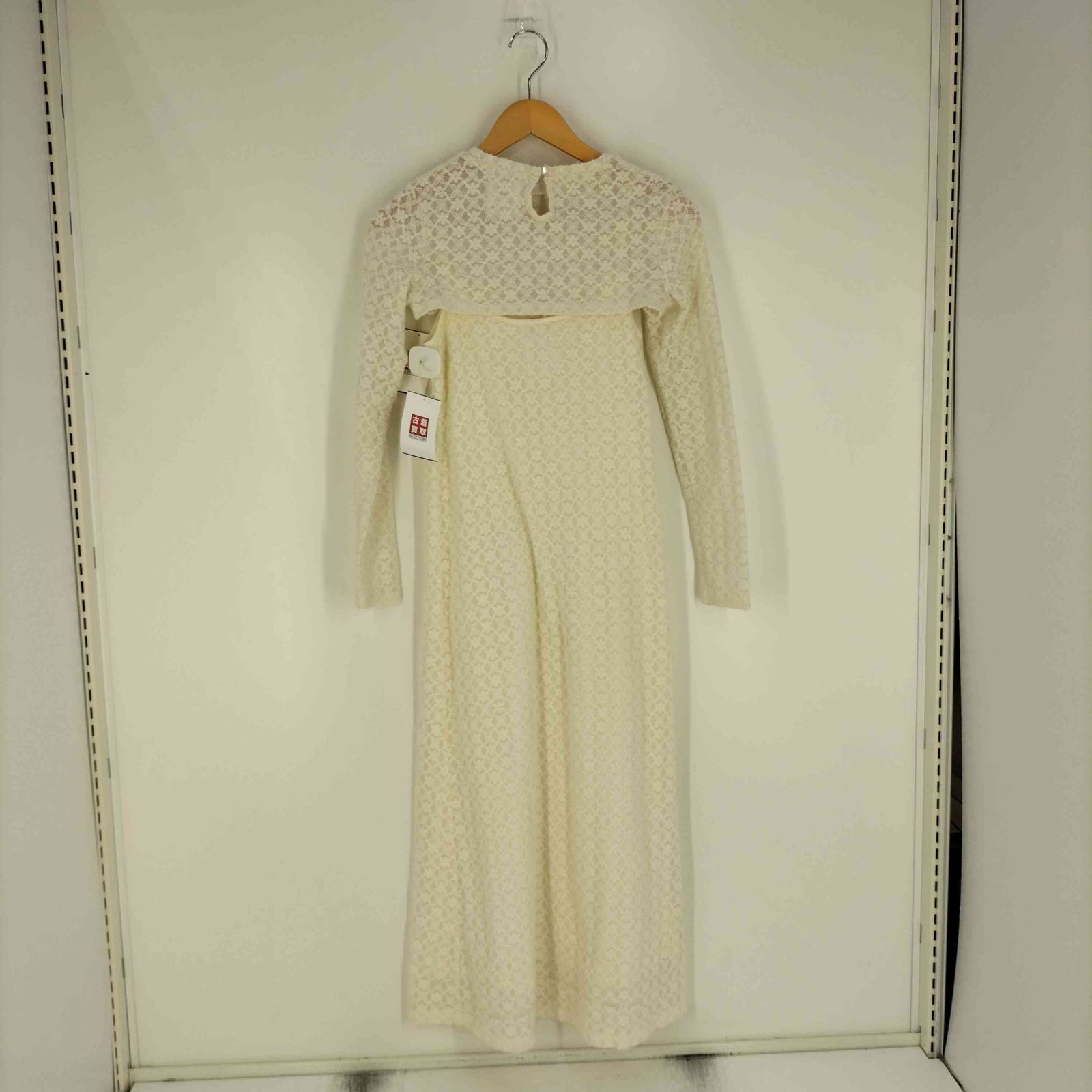 ユーズドフルギ USED古着 クロップドフラワーレース キャミ
