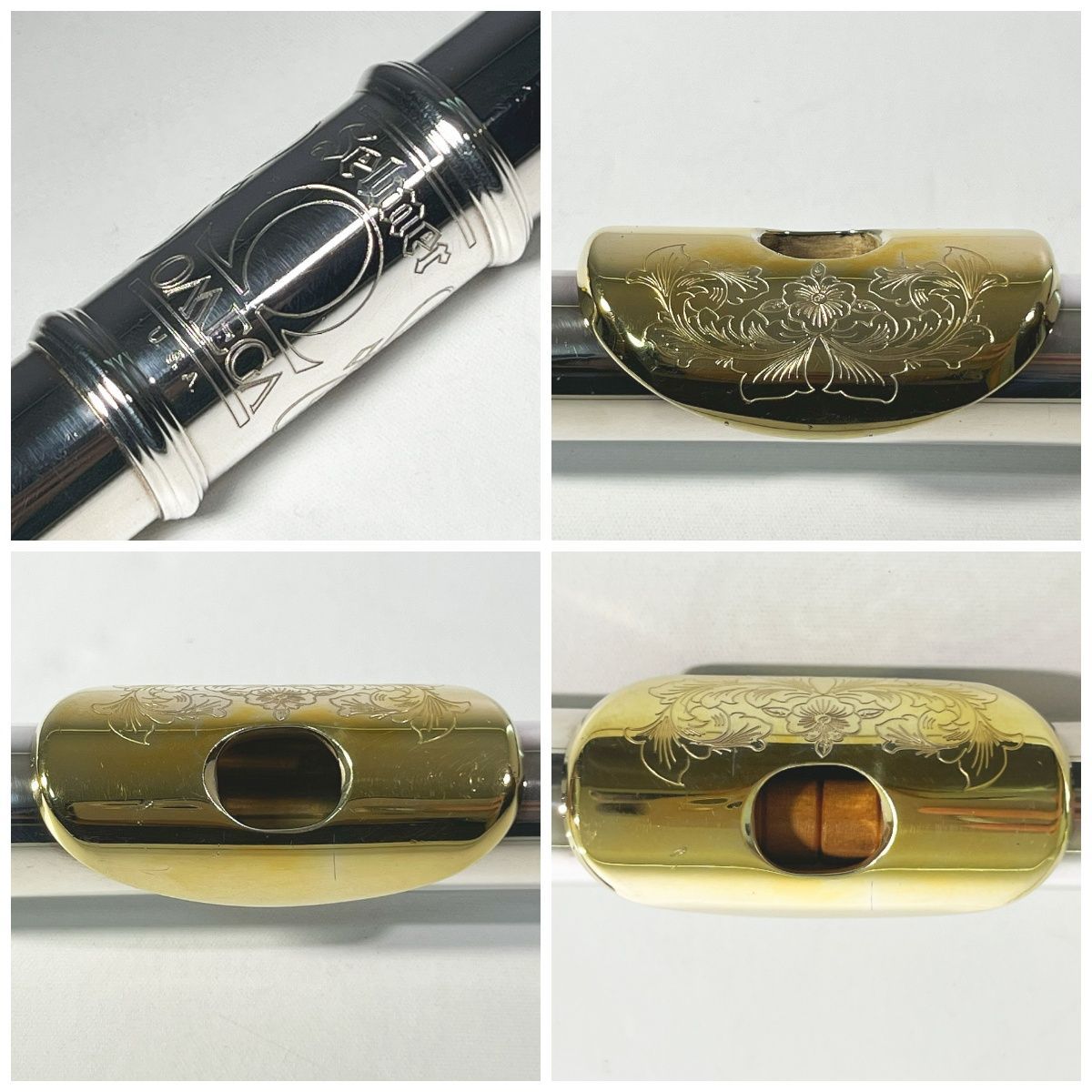 SELMER セルマー USA OMEGA オメガ スターリングシルバー 金メッキ