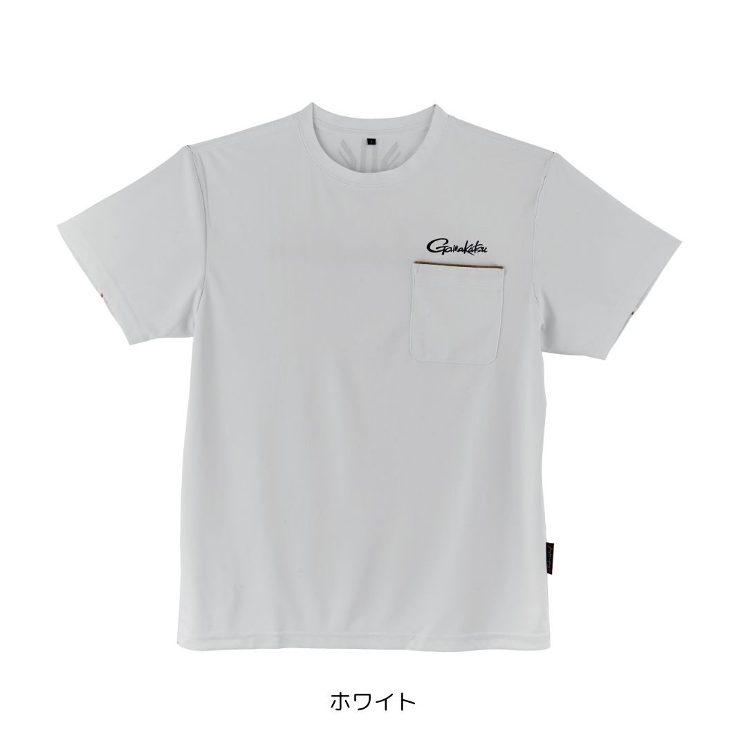 GM3780 KM Tシャツ #LLサイズ #ホワイト （がまかつ） 2025年新製品