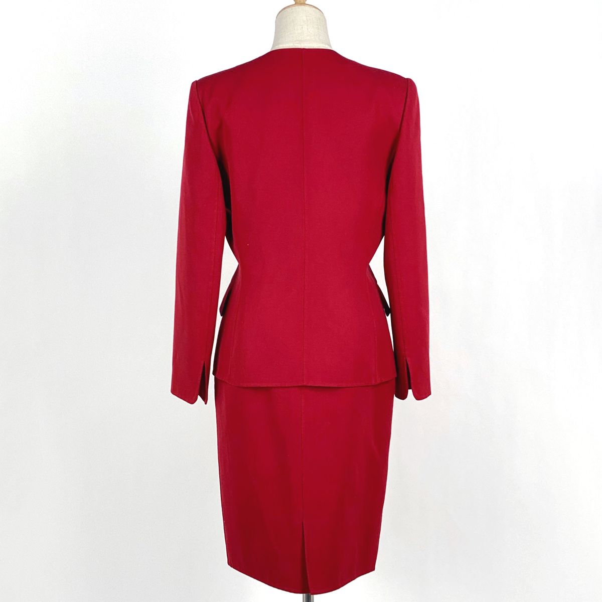 CHRISTIAN DIOR ノーカラージャケット 7号 Christian Dior