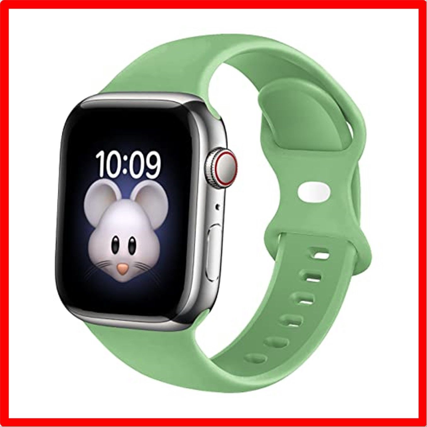 送料無料】ミントグリーン_38mm/40mm/41mm M/L Na-na sun Apple Watch