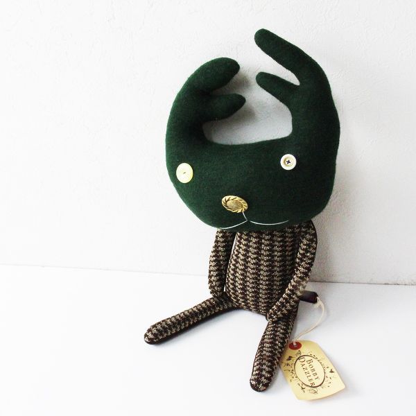 ✦ BOBBY DAZZLER ✦ ハンドメイド UK タグ付き サボテン 人形 BOBBY