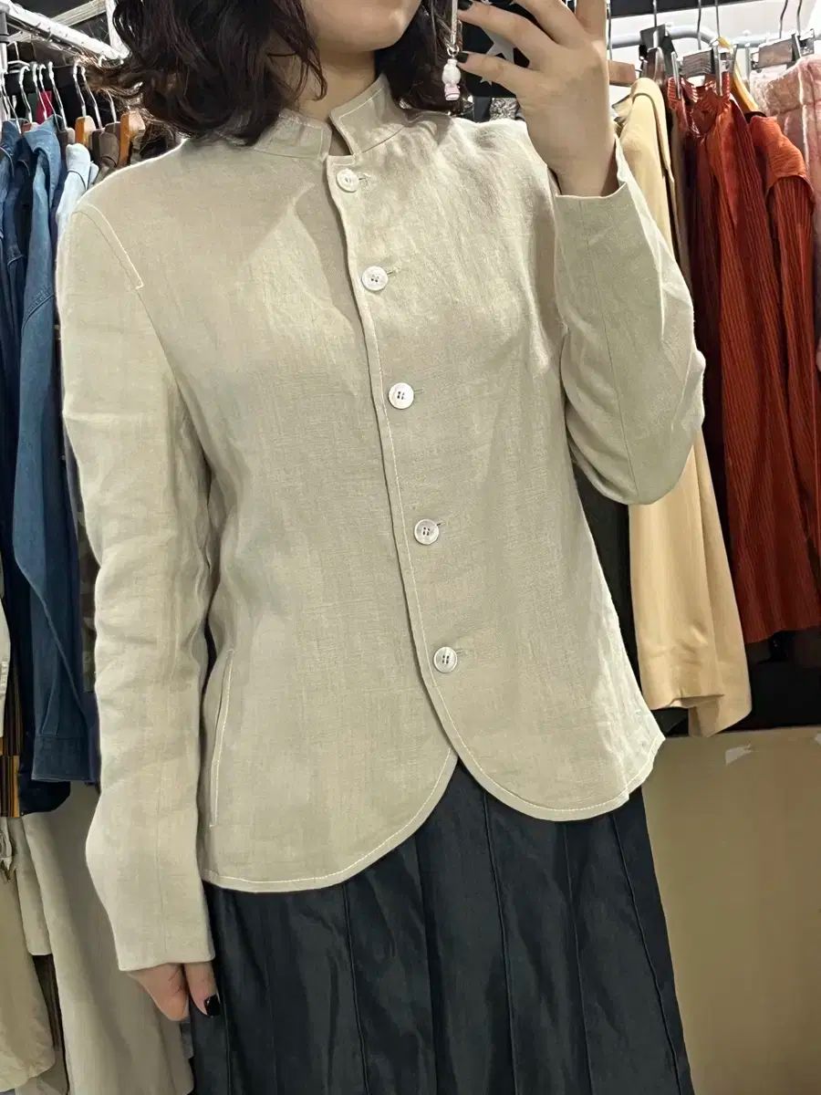 Max Mara MAX MARA(マックスマーラ) リネン 100 % ジャケット