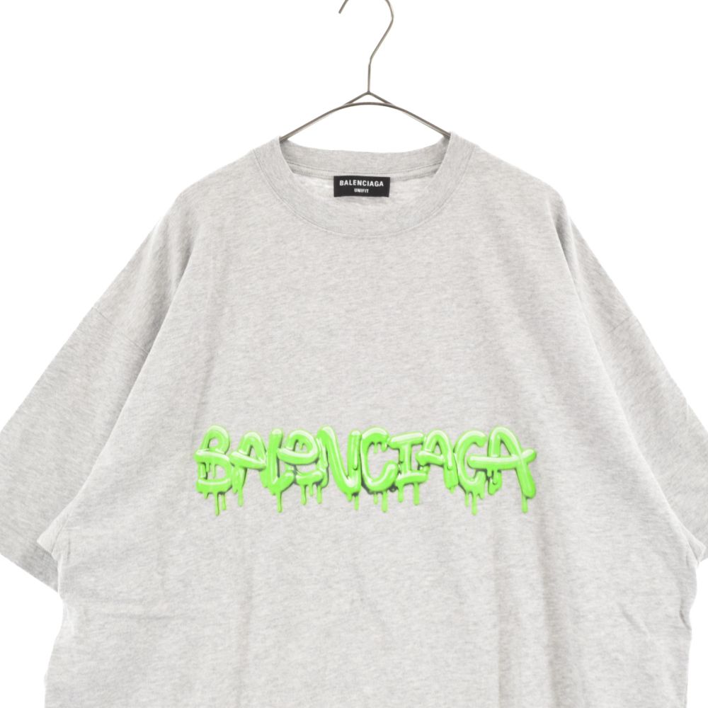 BALENCIAGA (バレンシアガ) 21AW Slime Graphic Logo Medium Fit Tee