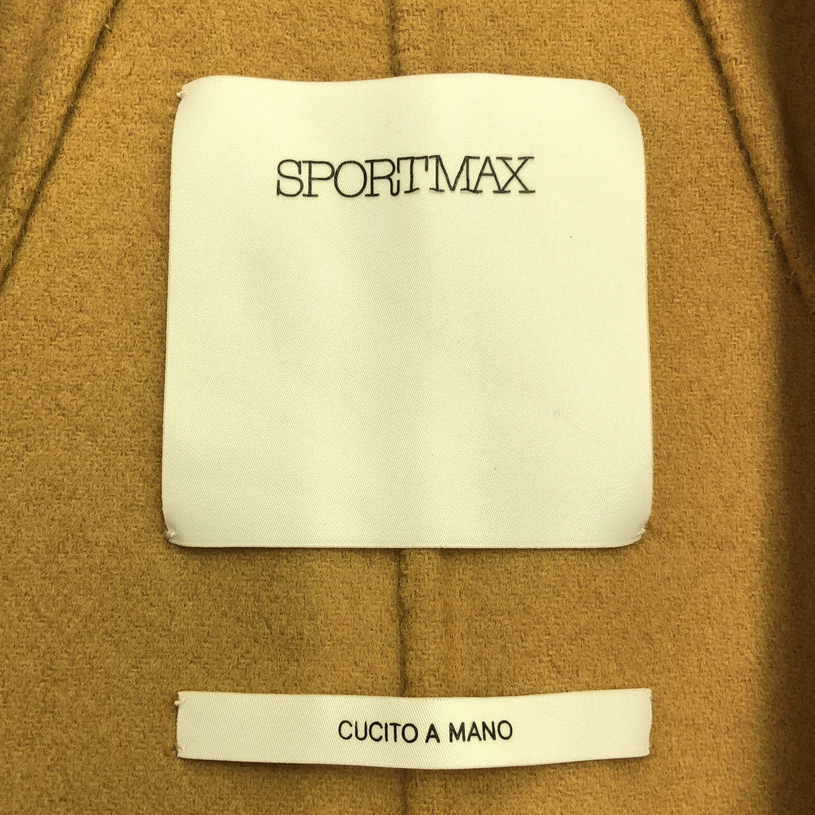 スポーツマックス SPORTMAX その他コート ロングジレ ベルト付き  