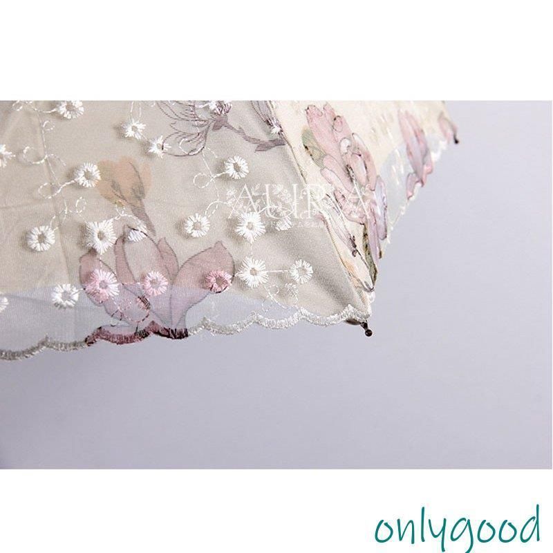 折りたたみ傘レディース軽量UVカット完全遮光花柄レース姫傘日傘晴雨兼用折り畳み遮熱遮光紫外線雨傘