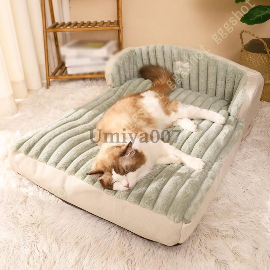 ペットベッド 犬 猫 ベッド 犬 クッション 冬 保温布団 ペット用品 ドッグベッド 中型犬 大型犬 耐久性 滑り止め 洗える 防水 防湿 室内用 通年 ふわふわ