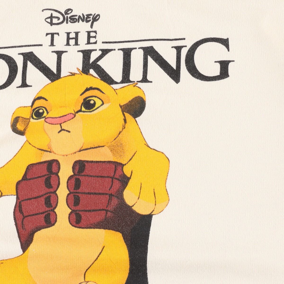 古着 ライオンキング THE LION KING シンバ キャラクタースウェット 