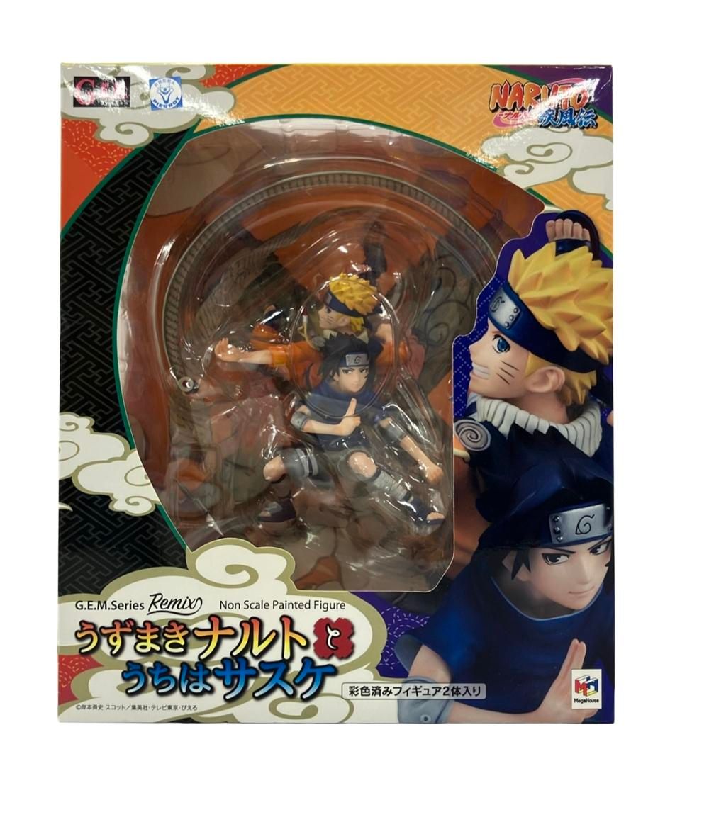 MegaHouse - 訳あり メガハウス NARUTO G.E.M.シリーズ フィギュア うずまきナルト と うちはサスケ 訳あり メガハウス NARUTO G.E.M.シリーズ フィギュア うずまき