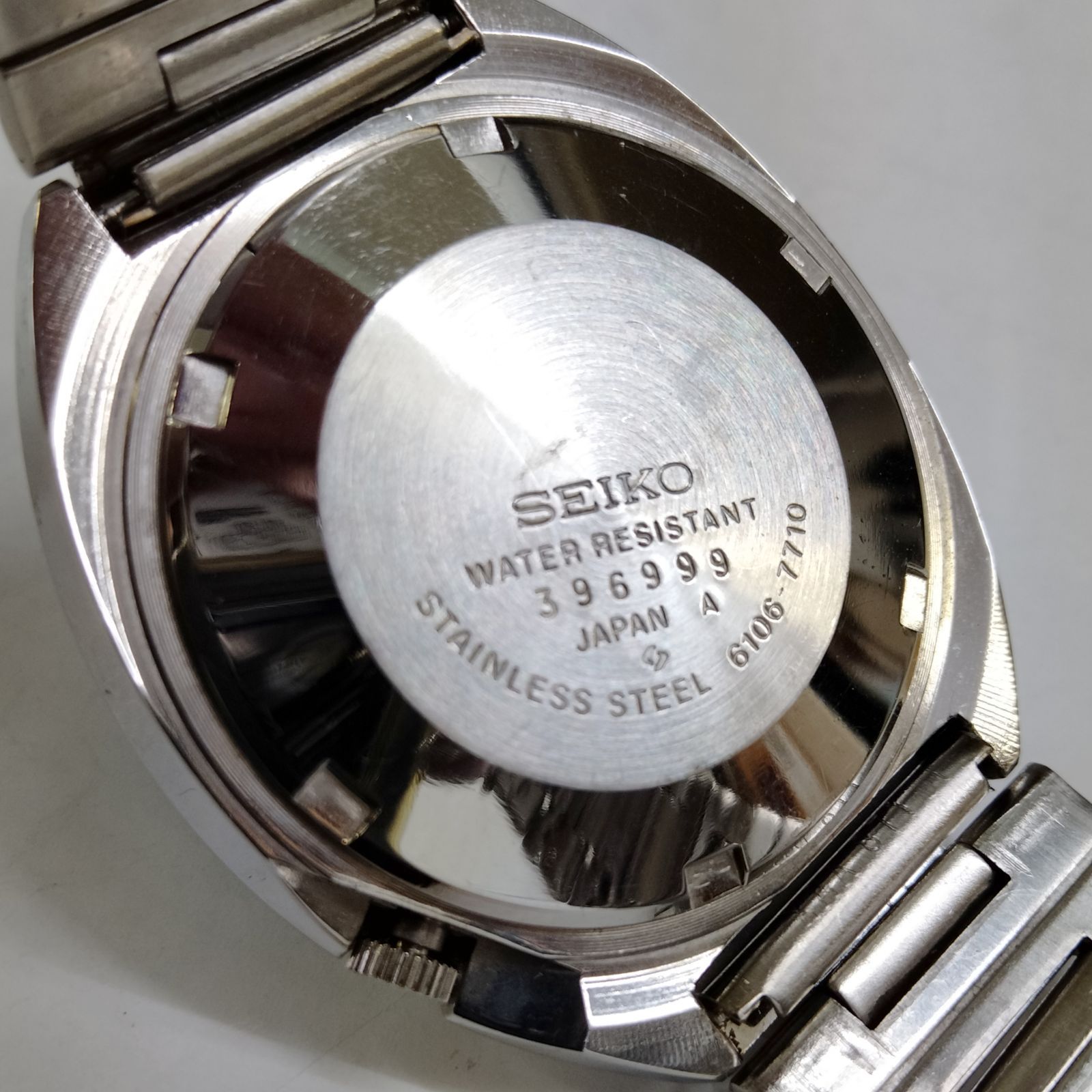 値下げ！超レア デッドストック SEIKO advan 6106 グリーン文字盤 9面
