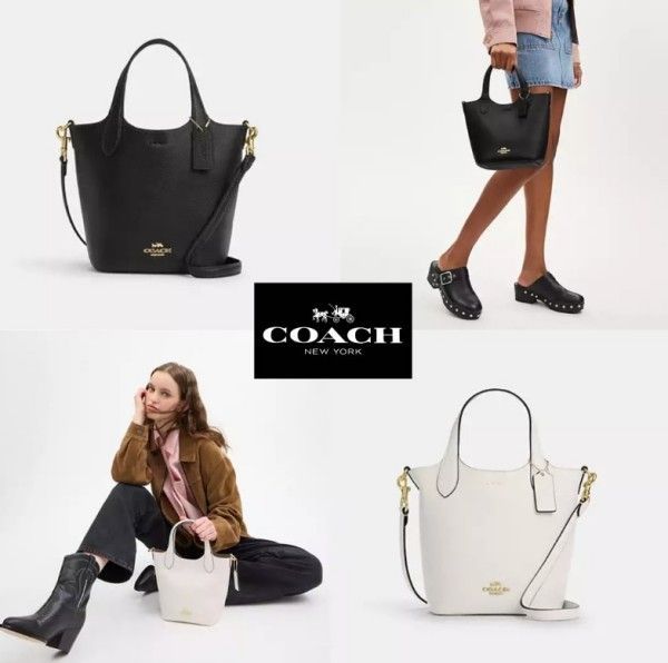 限時特惠 定番人気 Coach コーチ ハンナ CR168 ショルダーバッグ ポシェット バケットバッグ レディース ♪