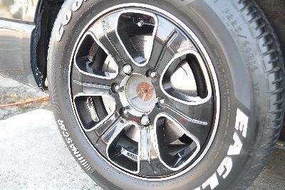 200系ハイエース用 フェイクロータースペーサー ３．０ｍｍ厚スリット