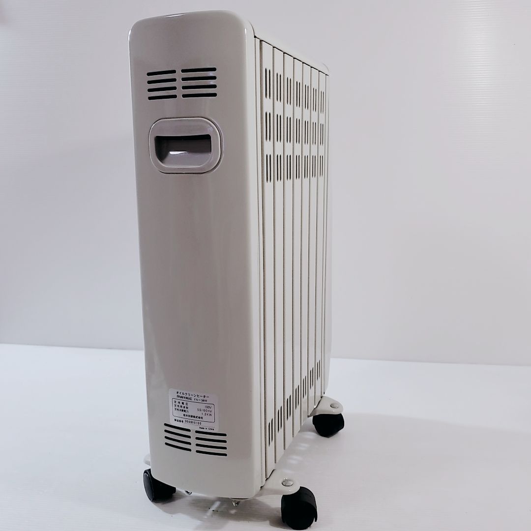 MATRIC オイルクリーンヒーター FN-38W 電気ヒーター 電気ストーブ 