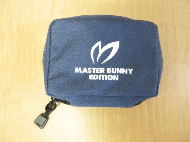 【美品】MASTER BUNNY EDITION マスターバニーエディション ポーチ ネイビー