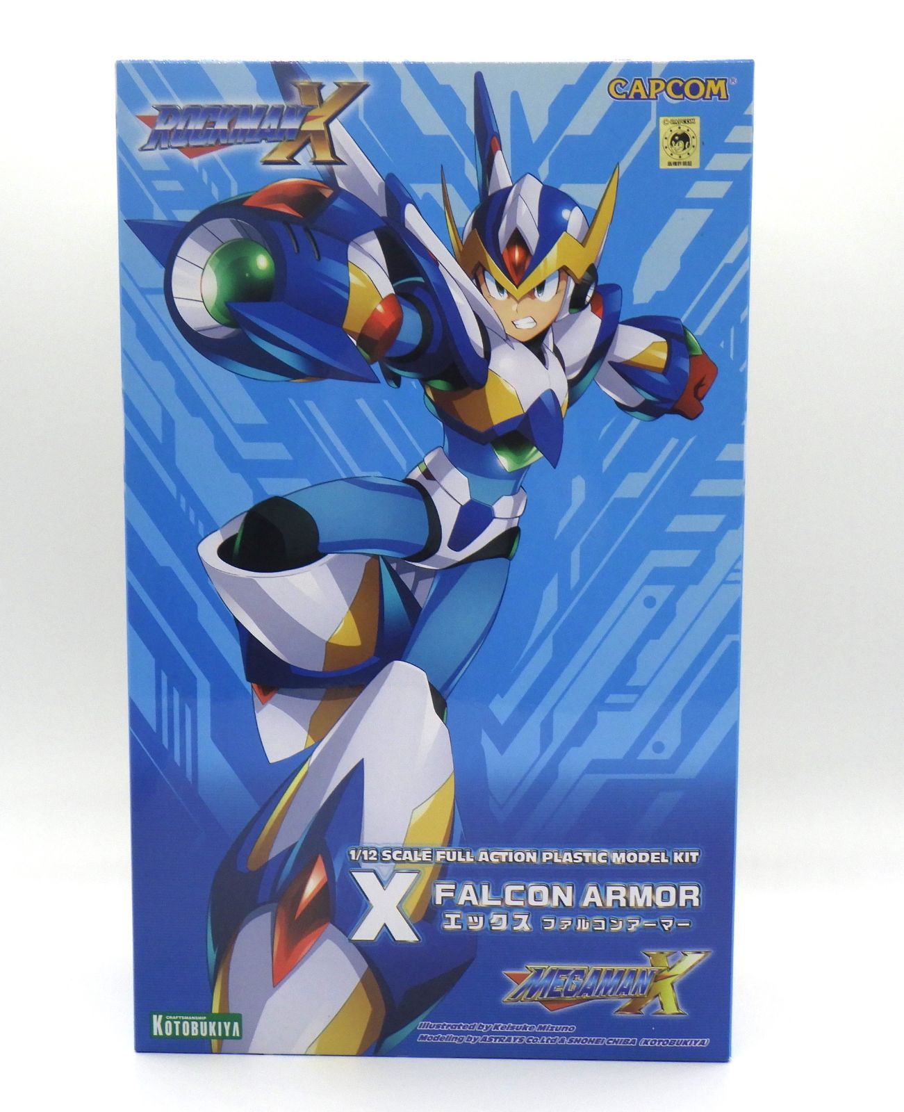 壽屋 KOTOBUKIYA ロックマンX ファルコンアーマー 約140mm 1/12