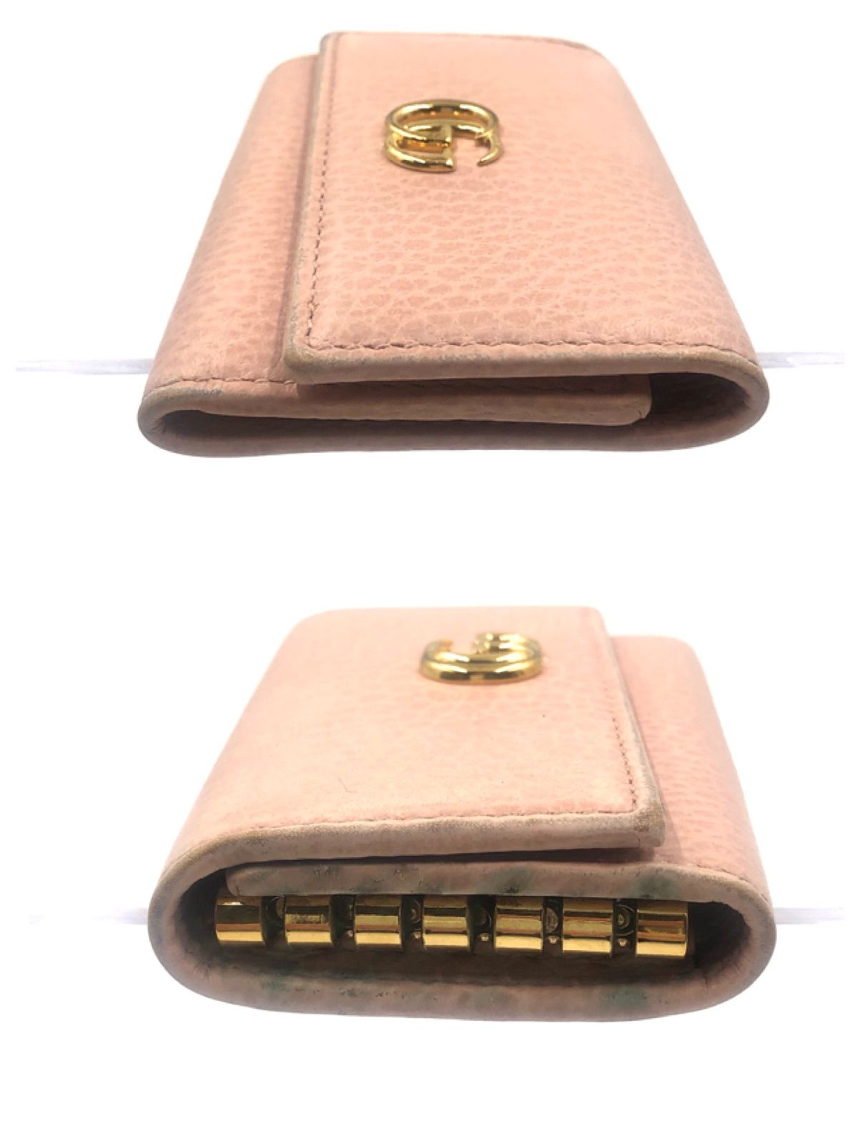 □良品□GUCCI グッチ GGマーモント 6連キーケース レザー 本革 □良品□GUCCI グッチ GGマーモント 6連キーケース レザー 本革