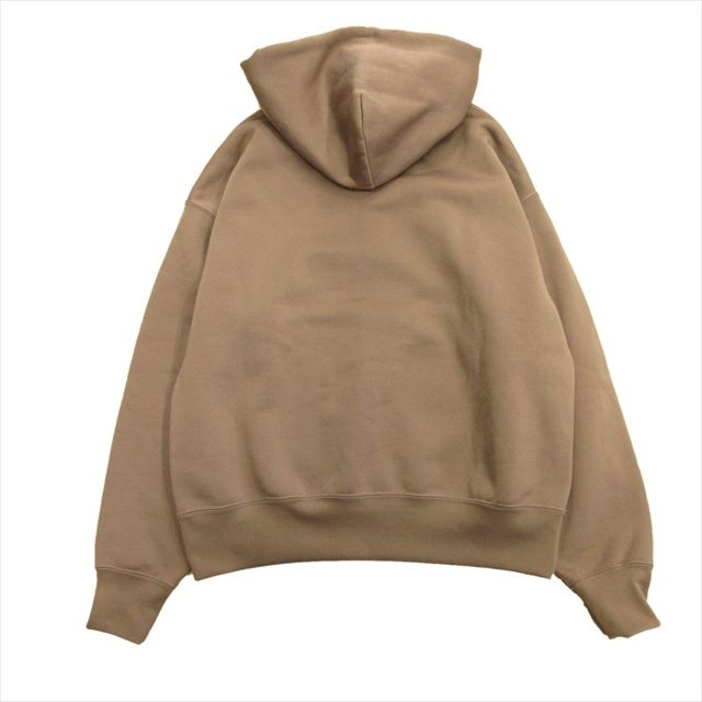 19aw オーラリー AURALEE バギーポリエステルスウェットプルオーバー パーカー BAGGY POLYESTER SWEAT PULLOVER  PARKA フーディ 0 茶 ブラウン レディース - メルカリ