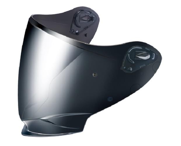 オージーケーカブト シールド SAJ-3ミラーシールド ダークシルバーミラー 4321025