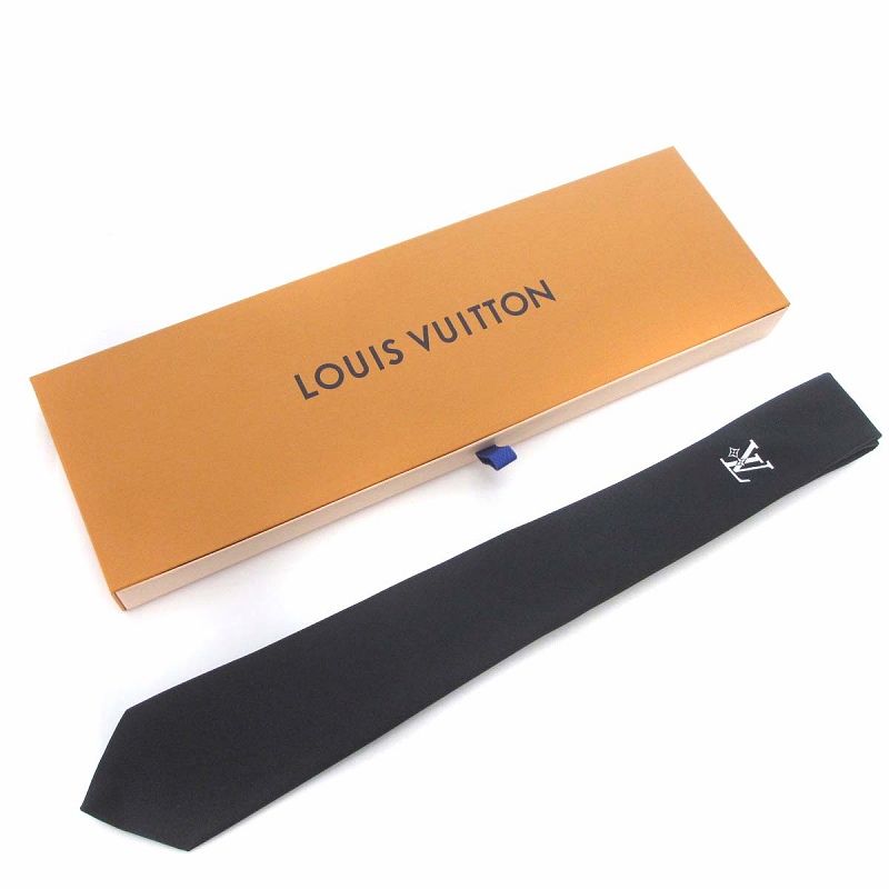 ルイヴィトン LOUIS VUITTON 美品 M79407 ネクタイ LV