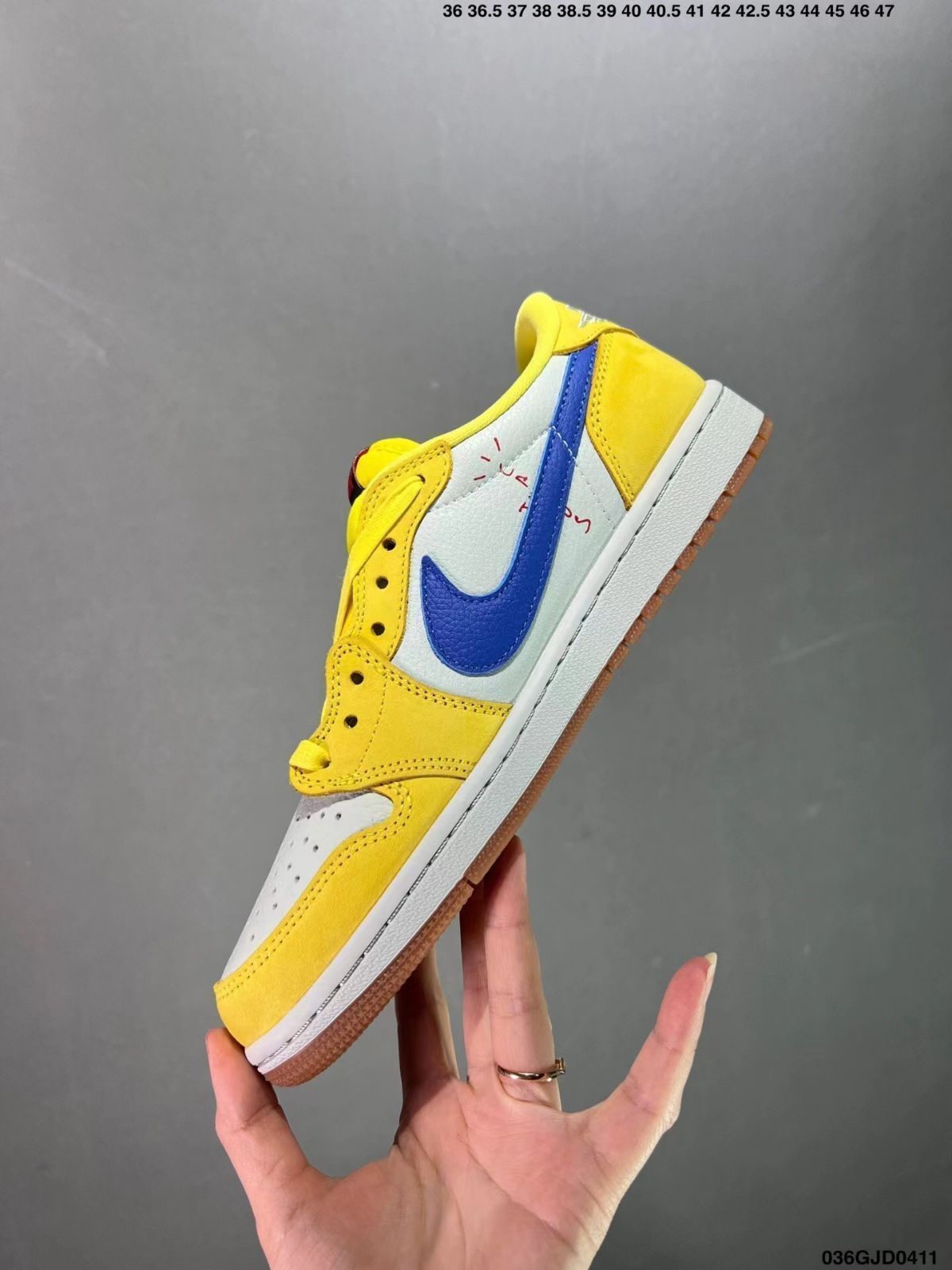 ナイキ スニーカー Fragment x Travis Scott x Air Jordan 1 Low 並行輸入品