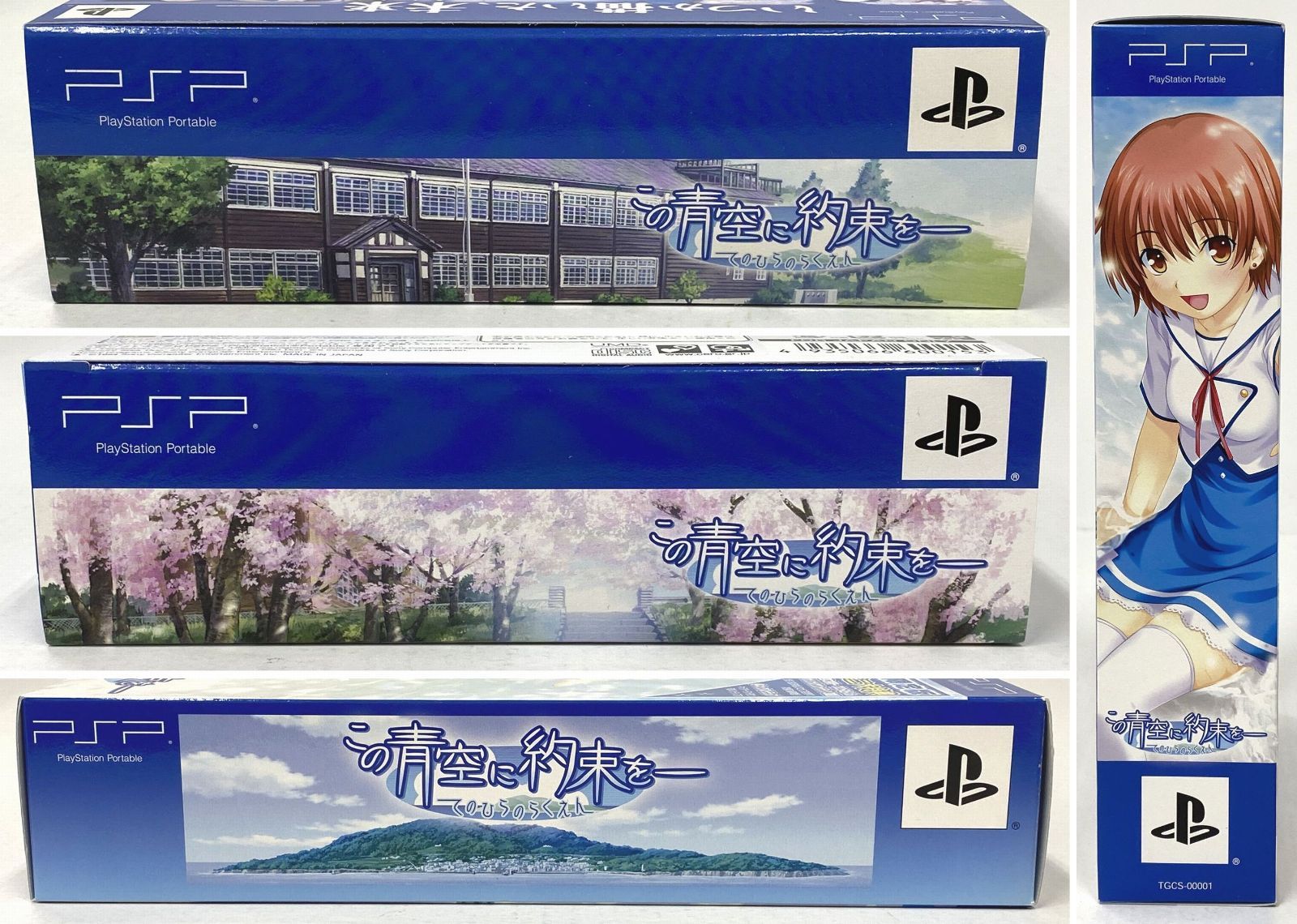 PSP ソフト / この青空に約束を-てのひらのらくえん DXパック 中身未開封 /