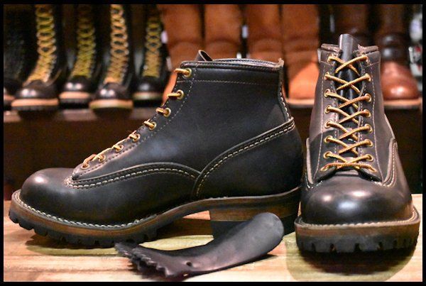 9E 良品 10年】WESCO ウエスコ カスタムジョブマスターLTT 黒 ブラック 