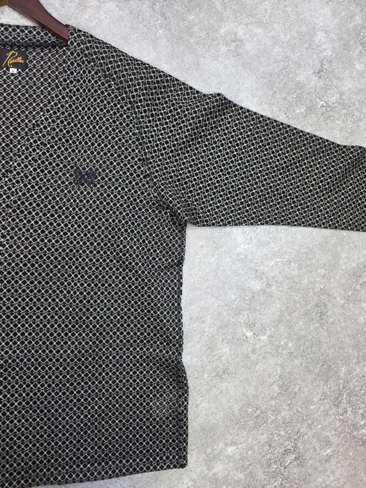 ☆ NEEDLES(ニードルス) 25SS Cardigan メッシュ レース Vネック