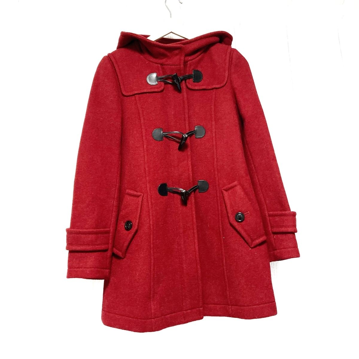 BLUE LABEL ダッフルコート レッド レディス BLUE LABEL ダッフルコート レッド レディス - メルカリ